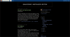 Desktop Screenshot of gnaverneindtageroesten.blogspot.com