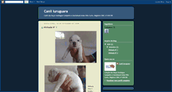 Desktop Screenshot of caniliuruguara.blogspot.com