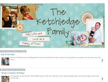 Tablet Screenshot of ketchledgefamily.blogspot.com