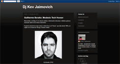 Desktop Screenshot of kevjaimovich.blogspot.com