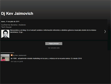 Tablet Screenshot of kevjaimovich.blogspot.com