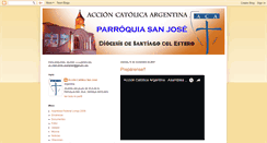 Desktop Screenshot of accionsanjose.blogspot.com
