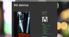 Desktop Screenshot of mildelirios.blogspot.com