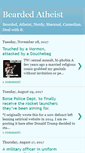Mobile Screenshot of beardedatheist.blogspot.com