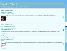 Tablet Screenshot of beardedatheist.blogspot.com