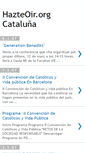 Mobile Screenshot of hazteoircatalunya.blogspot.com