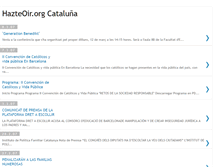 Tablet Screenshot of hazteoircatalunya.blogspot.com