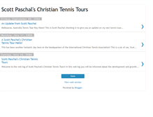 Tablet Screenshot of christiantennistours.blogspot.com