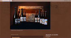 Desktop Screenshot of brasseriedesvignes.blogspot.com