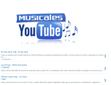 Tablet Screenshot of musicalesyoutube.blogspot.com