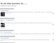 Tablet Screenshot of itsnotwhatyouknowits.blogspot.com