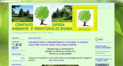 Desktop Screenshot of comitatoambientespinea.blogspot.com