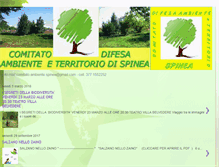 Tablet Screenshot of comitatoambientespinea.blogspot.com