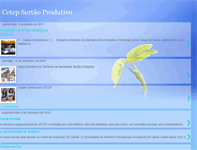 Tablet Screenshot of cetepsertaoprodutivo.blogspot.com