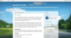 Desktop Screenshot of devote-dfoodie.blogspot.com