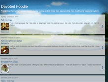 Tablet Screenshot of devote-dfoodie.blogspot.com