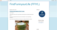 Desktop Screenshot of findfuninyourlife.blogspot.com