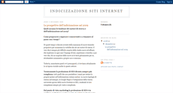 Desktop Screenshot of indicizzazione-siti.blogspot.com