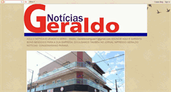 Desktop Screenshot of geraldonoticias.blogspot.com