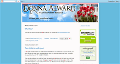 Desktop Screenshot of donnaalward.blogspot.com