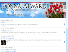 Tablet Screenshot of donnaalward.blogspot.com