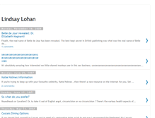 Tablet Screenshot of lindsaylohanblg.blogspot.com