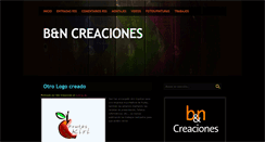 Desktop Screenshot of byncreaciones.blogspot.com