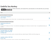 Tablet Screenshot of dontronics-shop.blogspot.com