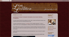 Desktop Screenshot of lisaonlocation.blogspot.com