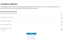 Tablet Screenshot of creativenatives.blogspot.com