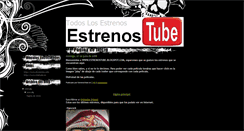 Desktop Screenshot of estrenostube.blogspot.com