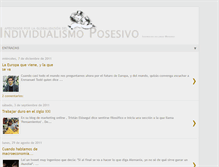 Tablet Screenshot of individualismoposesivo.blogspot.com