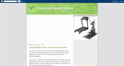 Desktop Screenshot of ellipticaltreadmill.blogspot.com