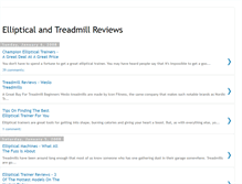 Tablet Screenshot of ellipticaltreadmill.blogspot.com