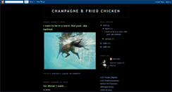 Desktop Screenshot of champagneandfriedchicken.blogspot.com