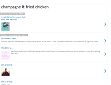 Tablet Screenshot of champagneandfriedchicken.blogspot.com