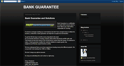 Desktop Screenshot of fastbankguarantee.blogspot.com