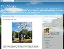 Tablet Screenshot of playinoutside.blogspot.com
