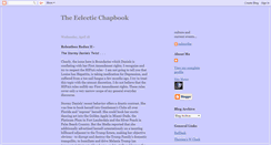 Desktop Screenshot of eclectchap.blogspot.com