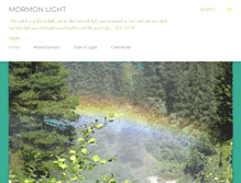 Tablet Screenshot of mormonlight.blogspot.com