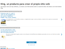 Tablet Screenshot of construyendo-mi-sitio-web.blogspot.com