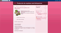 Desktop Screenshot of orquideashidroponicas.blogspot.com