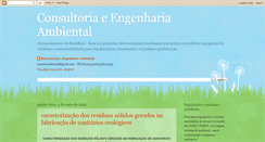 Desktop Screenshot of consultoriaengenhariaambiental.blogspot.com