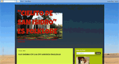 Desktop Screenshot of cielitodesanisidro.blogspot.com