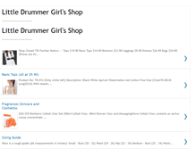 Tablet Screenshot of littledrummergirlshop.blogspot.com