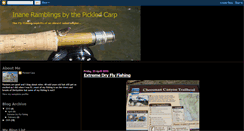 Desktop Screenshot of pickledcarp.blogspot.com