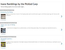 Tablet Screenshot of pickledcarp.blogspot.com