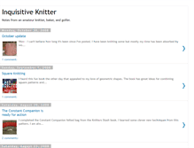 Tablet Screenshot of inquisitiveknitter.blogspot.com
