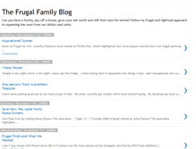 Tablet Screenshot of bfrugal.blogspot.com