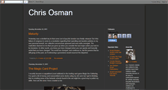 Desktop Screenshot of chrisosman.blogspot.com